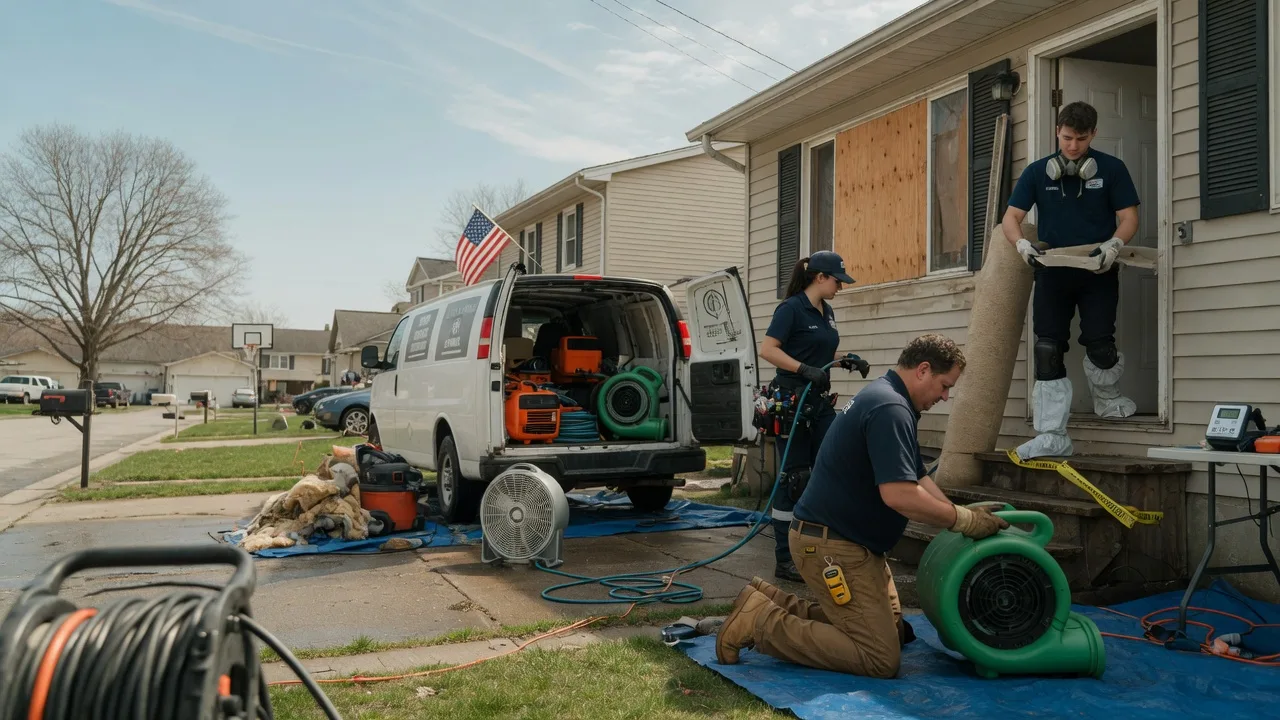 Water Damage Restoration in Mosinee, WI near me